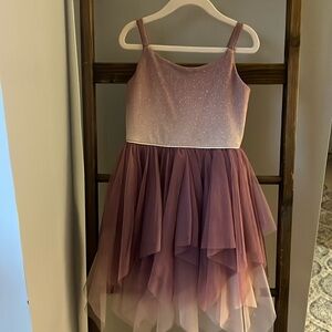 Cat and Jack pink/mauve dress size 4/5 XS
